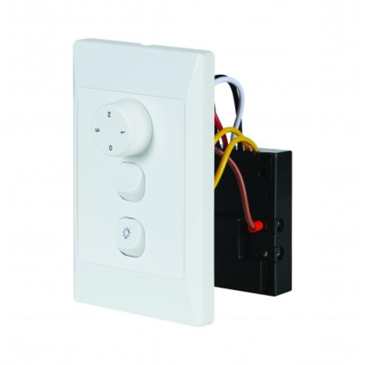 FLEXMECH DC FAN 3SP + LIGHT WALL CONTROL