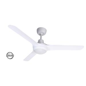 C/FAN SPYDA 50IN 1250MM 3BL AC+LED WHITE C/FAN SPYDA 50IN 1250MM 3BL AC+LED WHITE