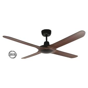 C/FAN SPYDA 50IN 1250MM 4BL AC WALNUT