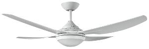 CFAN ROYALE II 52IN 1320MM 4BL AC+LED WH