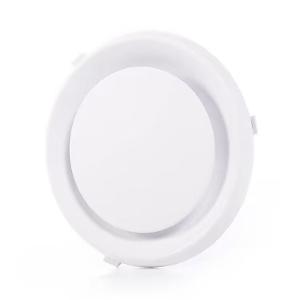 ADJUSTABLE RND INTERIOR VENT 125MM WHITE