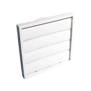 GRAVITY SHUTTER GRILLE SQUARE 150MM WHT GRAVITY SHUTTER GRILLE SQUARE 150MM WHT