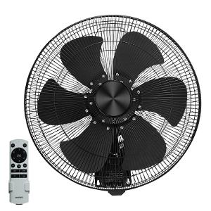 OSCILLATING WALL FAN DC 450MM+REM BLK OSCILLATING WALL FAN DC 450MM+REM BLK