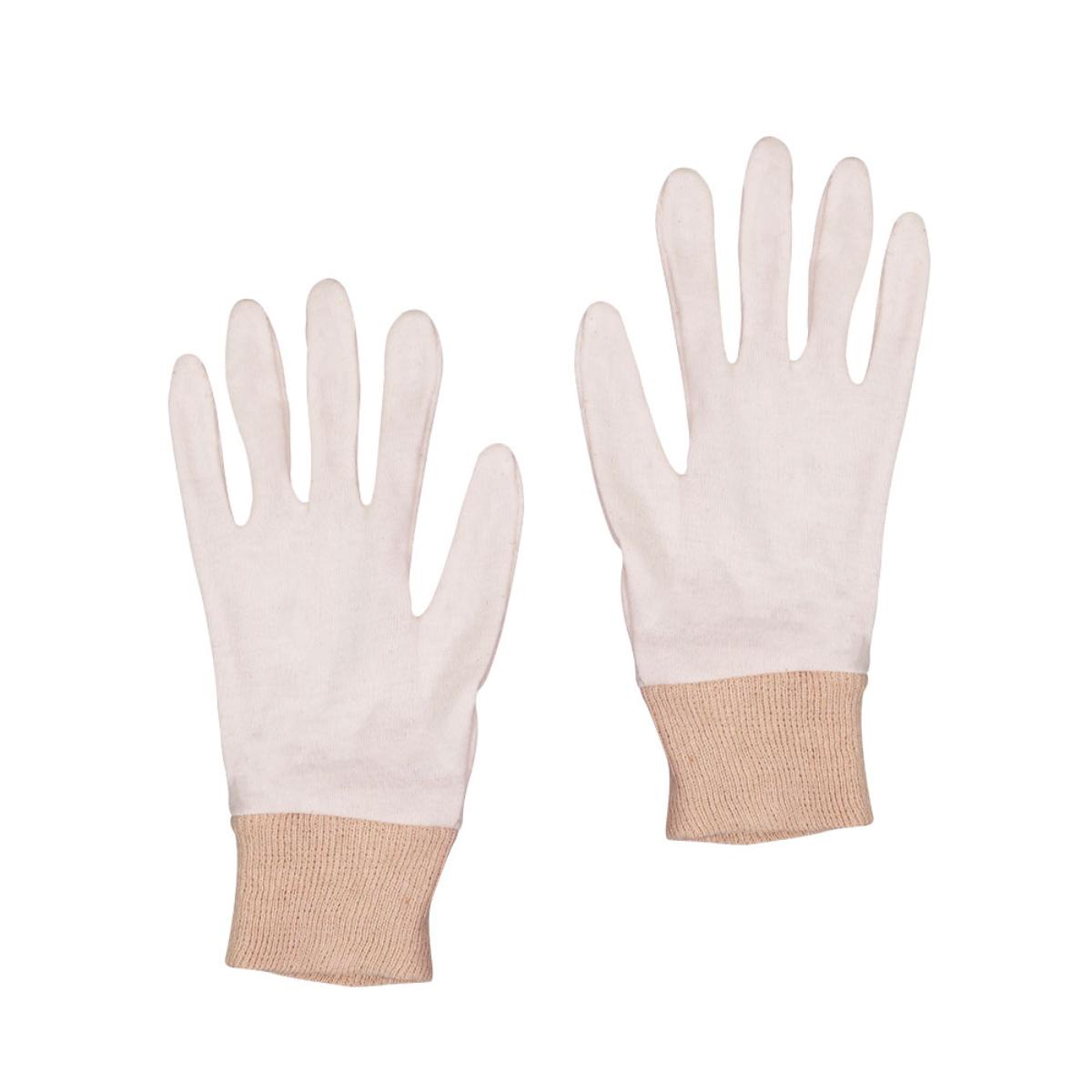 COTTON INNER GLOVE 5PK  SIZE 10