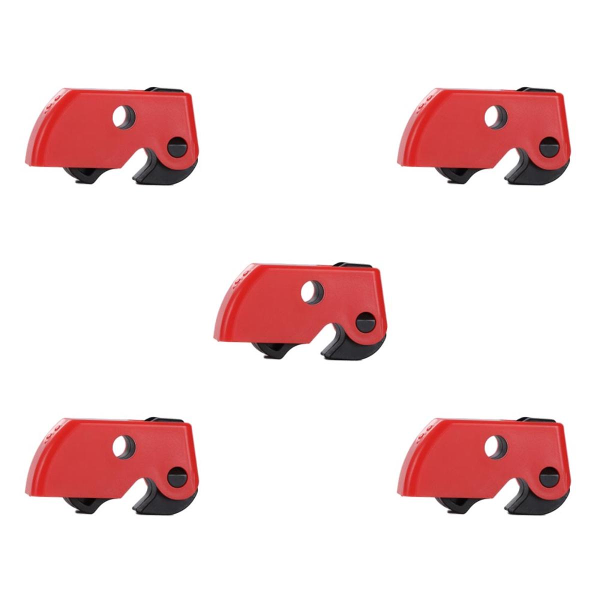 MCB LOCKOUT NO TOOL RED 5PACK