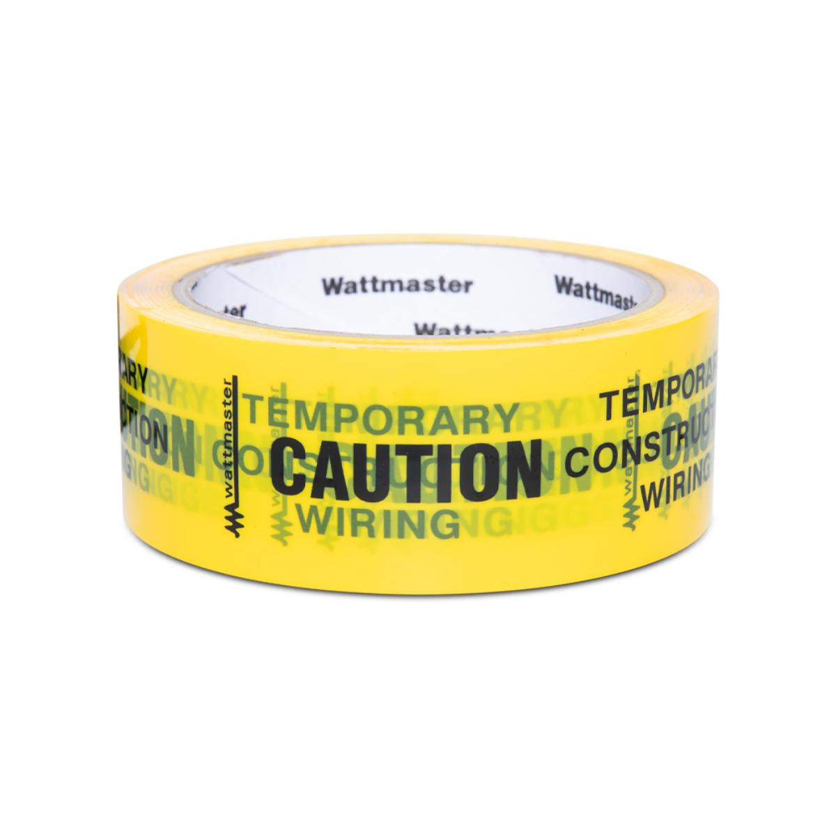 TEMP CONSTRUCT WARNING TAPE 38mm x 50M