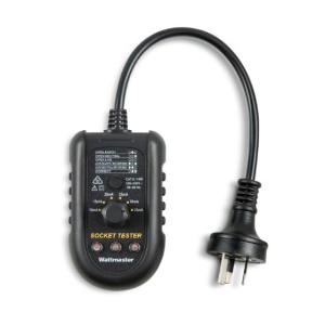 SOCKET OUTLET TESTER WITH RCD TRIP TEST SOCKET OUTLET TESTER WITH RCD TRIP TEST