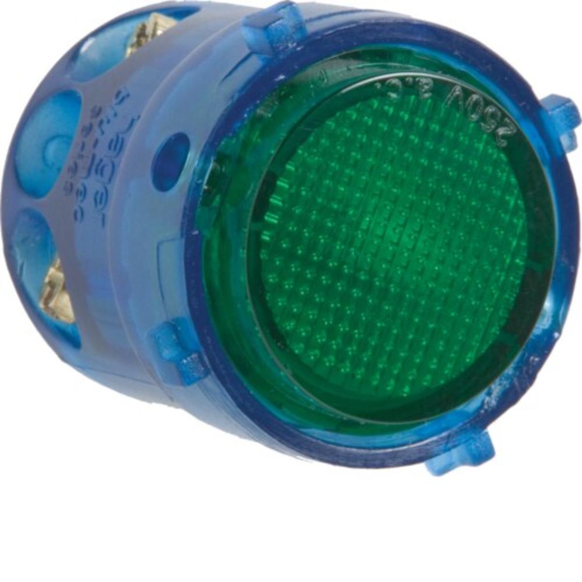 NEON INDICATOR MECH 250V GREEN