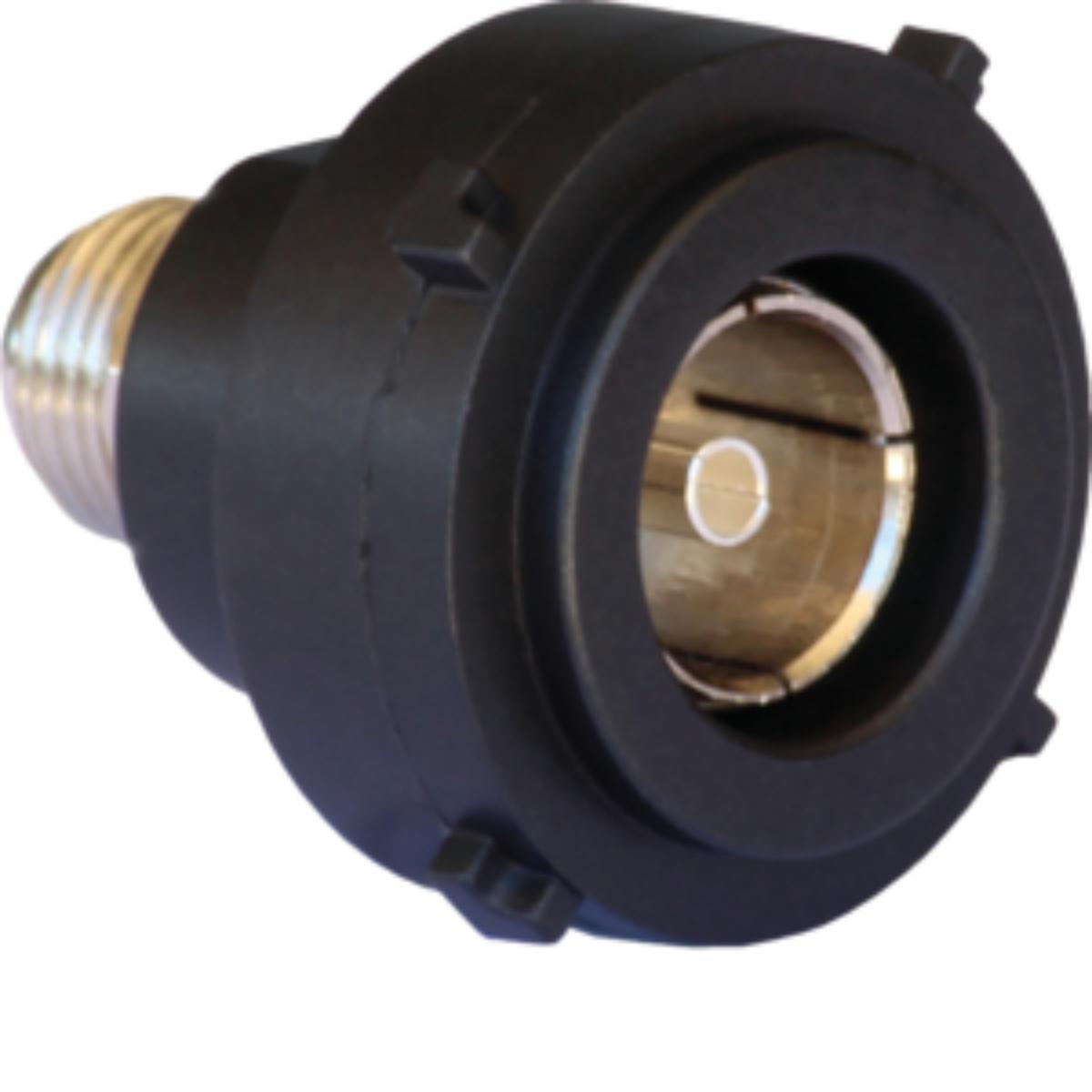 TV MECH 75OHM F TYPE TO PAL MATT BLACK