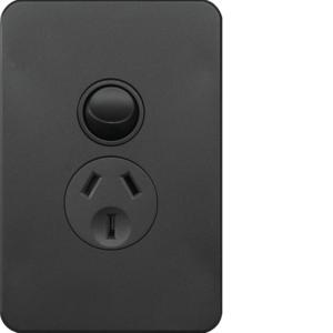 SILHOUETTE SGL GPO 10A VERT MATT BLACK SILHOUETTE SGL GPO 10A VERT MATT BLACK