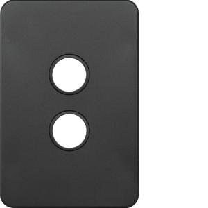 SILHOUETTE 2G SWITCH PLATE NO MECH MB