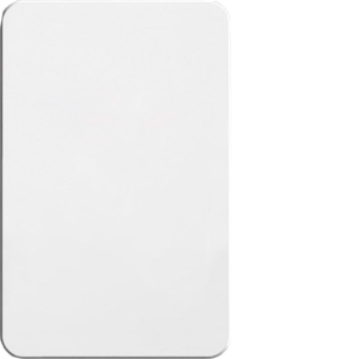 SILHOUETTE BLANK PLATE WHITE