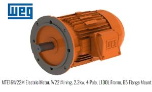 2.2KW 4P 415V 100FR MINE MOTOR