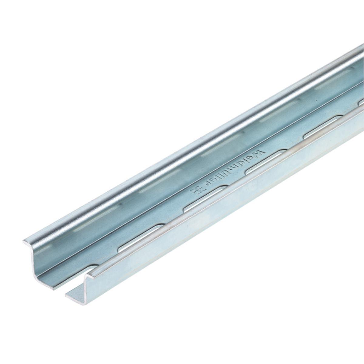 DIN RAILTS35X15X1.5MMSLOTTEDSTEEL2M