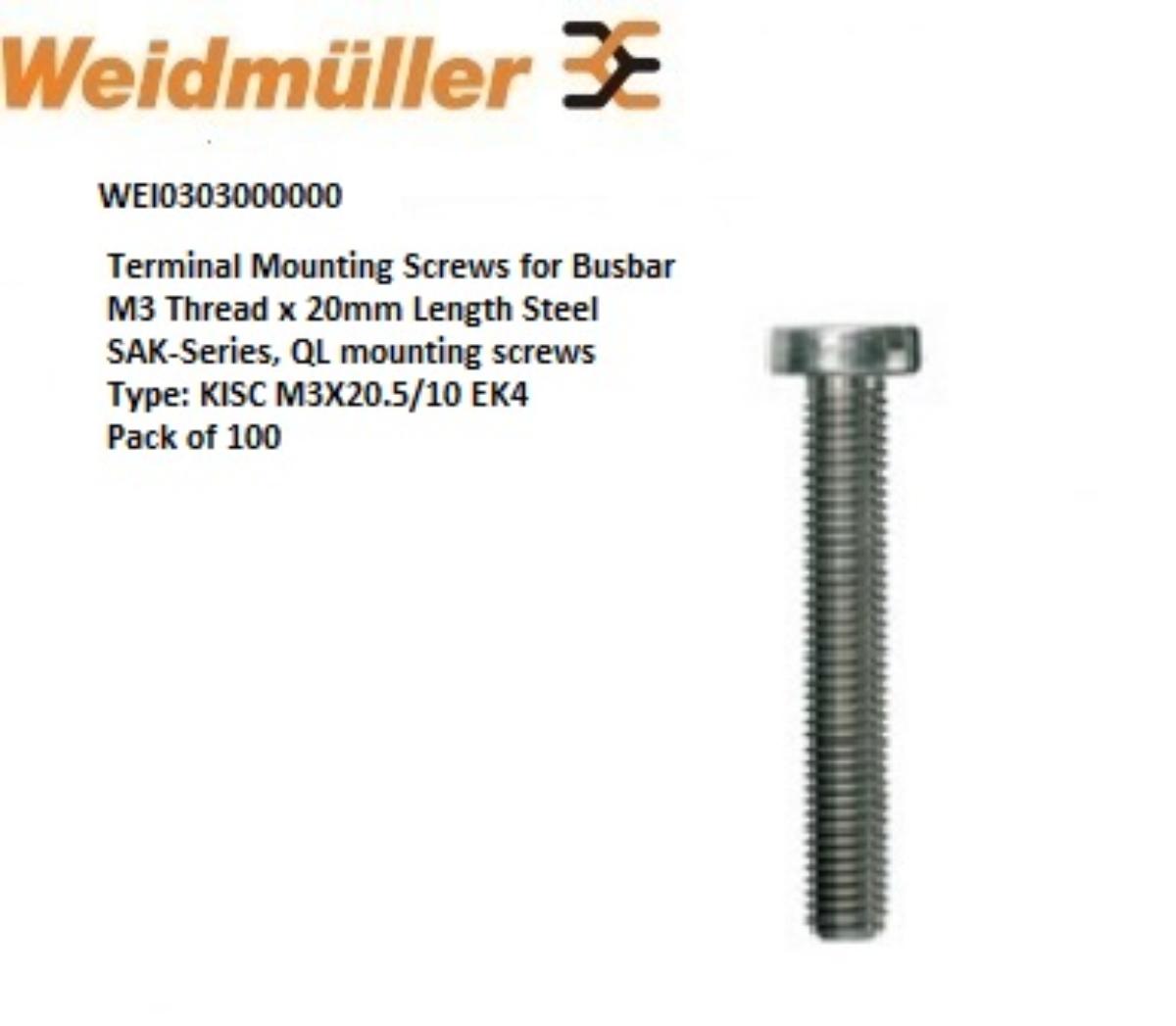 BS SCREW & CAPTIVE WASHER