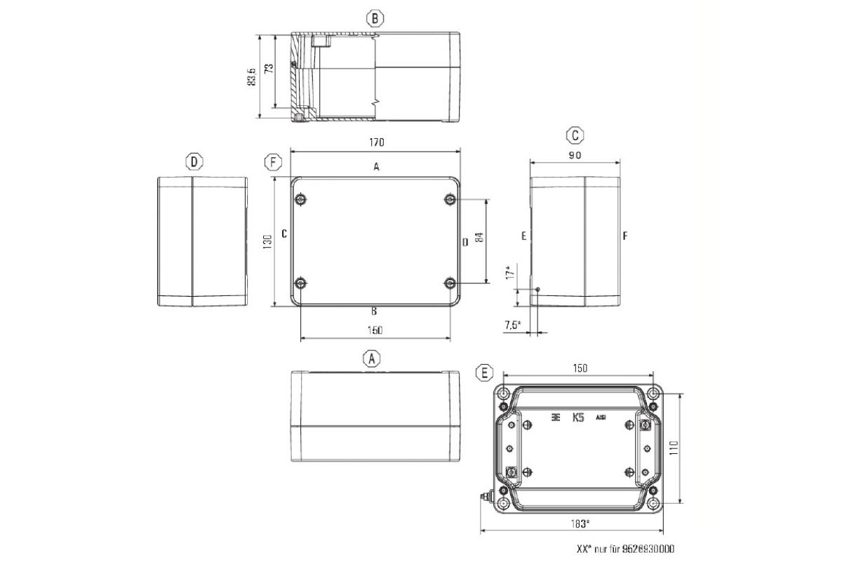 TERMINAL BOX K6  (SK)