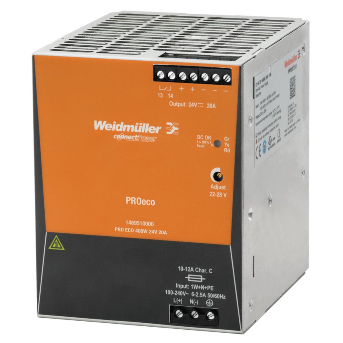 POWER SUPPLY PRO ECO 480W 24V 20A