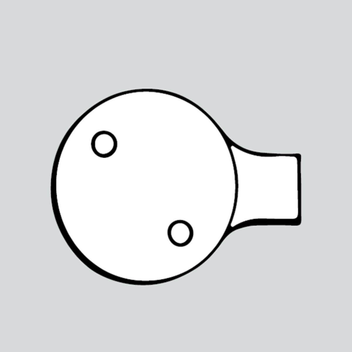 JUNCTION BOX HOT DIPPED GALV 20MM 1 WAY