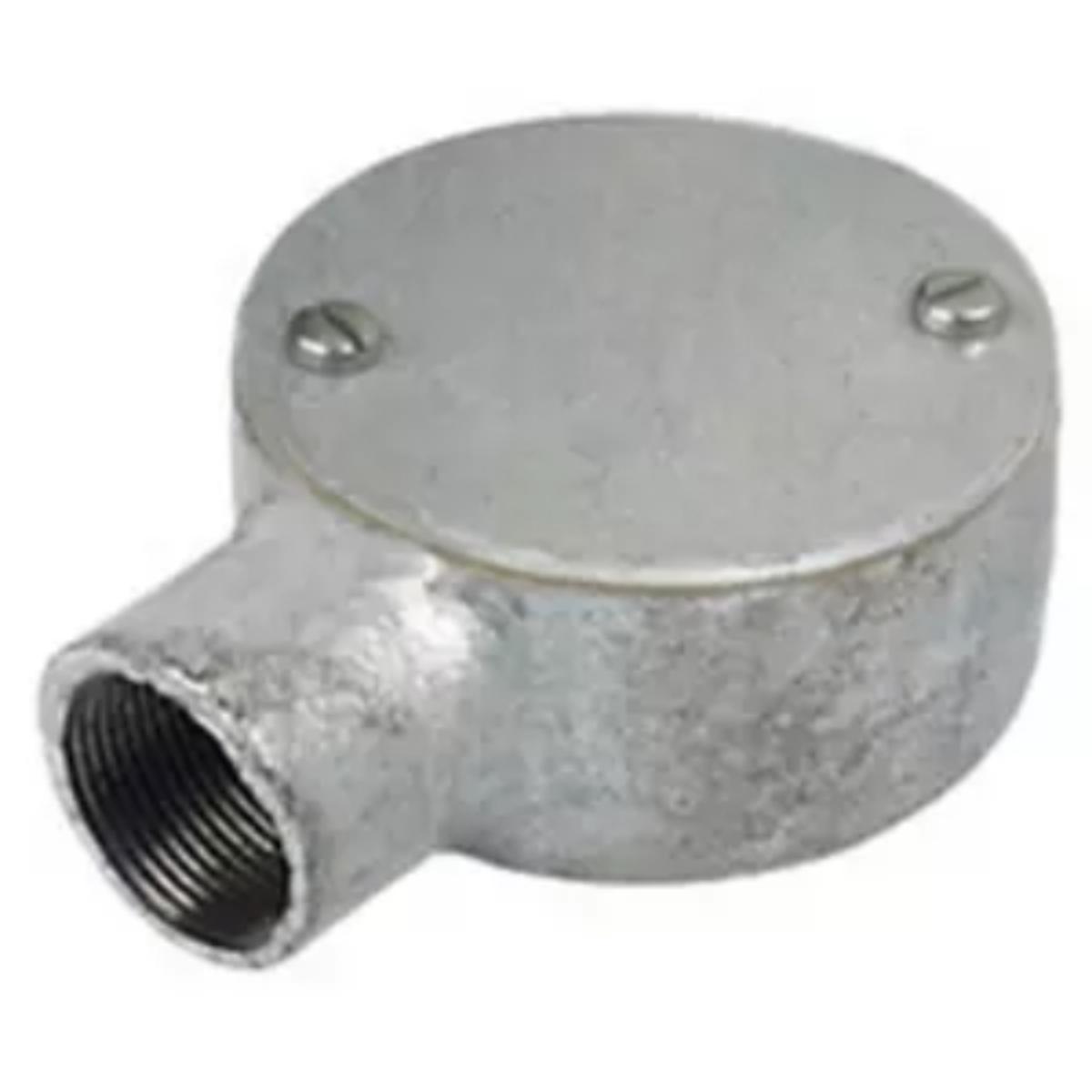 JUNCTION BOX HOT DIPPED GALV 25MM 1 WAY
