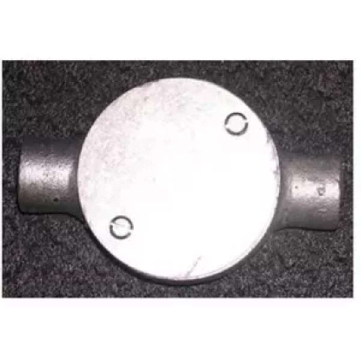 JUNCTION BOX HOT DIPPED GALV 25MM 2 WAY