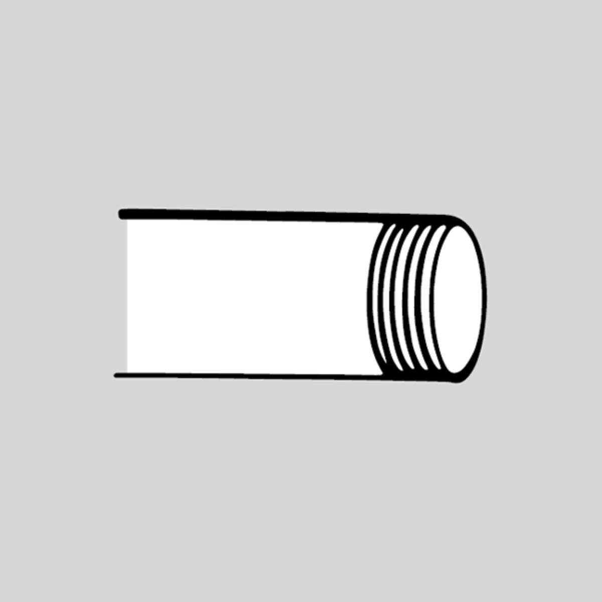 32MM HDG THREADED CONDUIT + COUPLING 4M