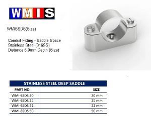 DISTANCE SADDLE STAINLESS STEEL 20MM