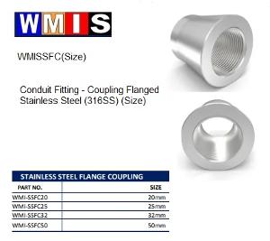 SLS 20MM STAINLESS STEEL FLANGE COUPLING