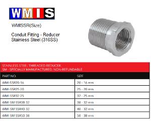 REDUCER STAINLESS STEEL 20-16MM