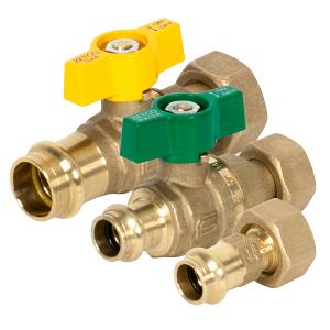 BALL VALVE KIT HW BRS ZETCO PR 20GX15W