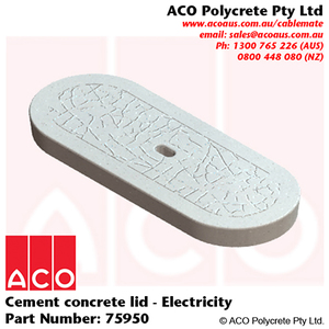 TYPE 2 CONCRETE PIT LID CLASS-A ELECTRIC