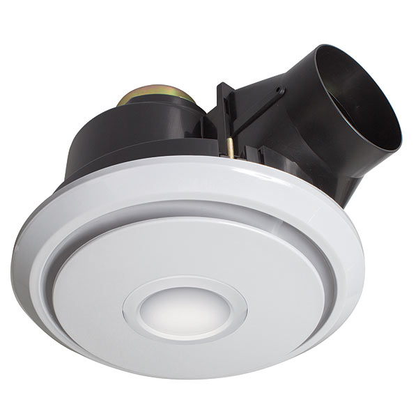 EXHAUST FAN BOREAL-325 WHITE+SMD LED LGT