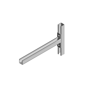 BRACKET CANTILEVER UNSUPPORTED 150MM HDG