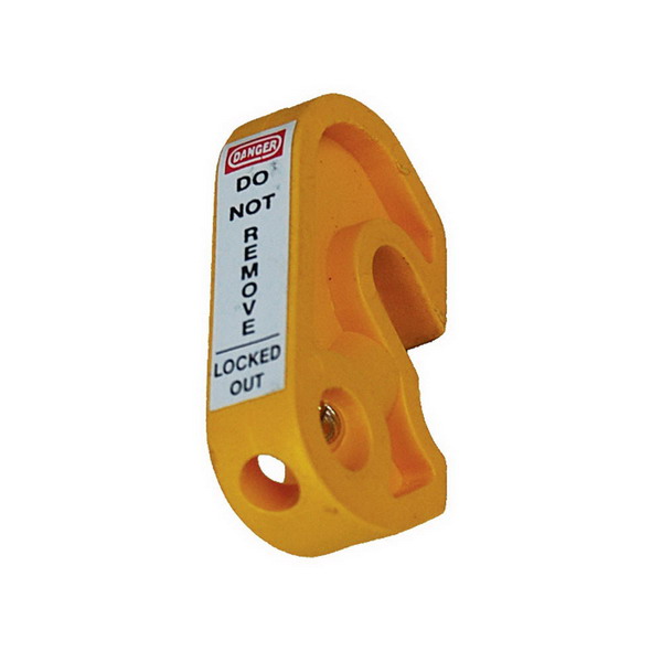 C/BREAKER LOCK OUT MINI YELLOW MCB