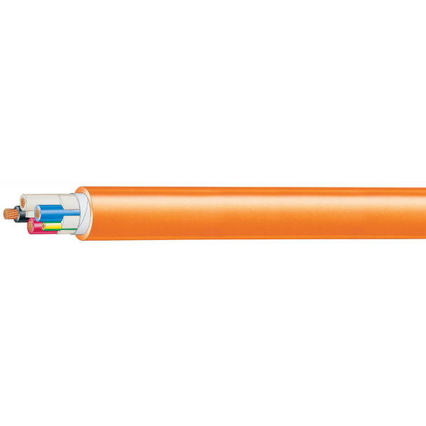 Orange 2.5mm Mains Cable