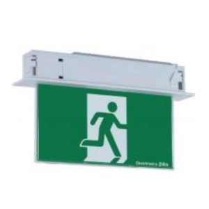 LED EMERG EXIT ULTRABLADE PRO RECESSED