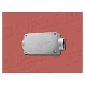 JUNCTION BOX GALV C/IRON RECT 32MM 2WAY