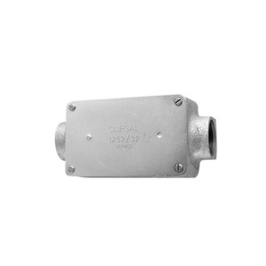 JUNCTION BOX GALV C/IRON RECT 32MM 4WAY