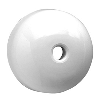 CEILING ROSE 4TERMINAL LARGE COVER WHITE