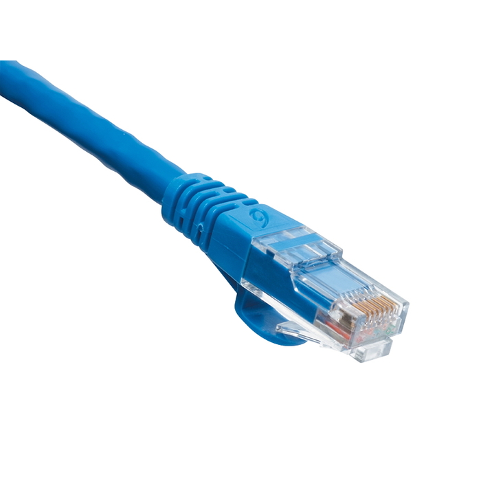CAT6 PATCHLEAD UTP 1.0MTR BLUE
