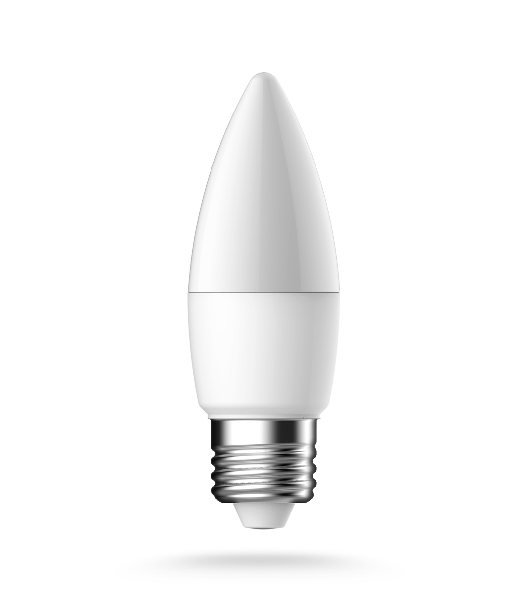 LED CANDLE LAMP 6W 3000K ES E27 DIMM