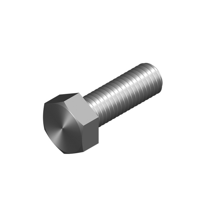 HEX HEAD BOLT M10X30MM HDG