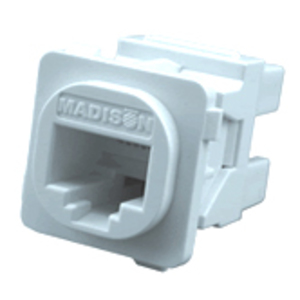 CAT6 RJ45 DATA JACK CLIPSAL STYLE WHITE