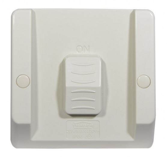 SINGLE OUTDOOR SWITCH IP66 20A/16AX