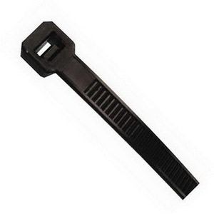 NYLON CABLE TIE 380X7.9MM BLACK 100PK