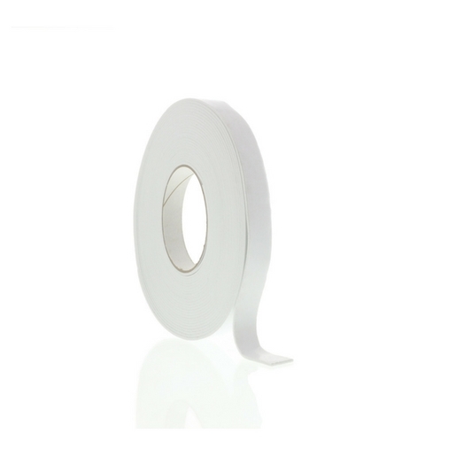 DOUBLE SIDED TAPE 18X1.7MM 10MTR WHITE