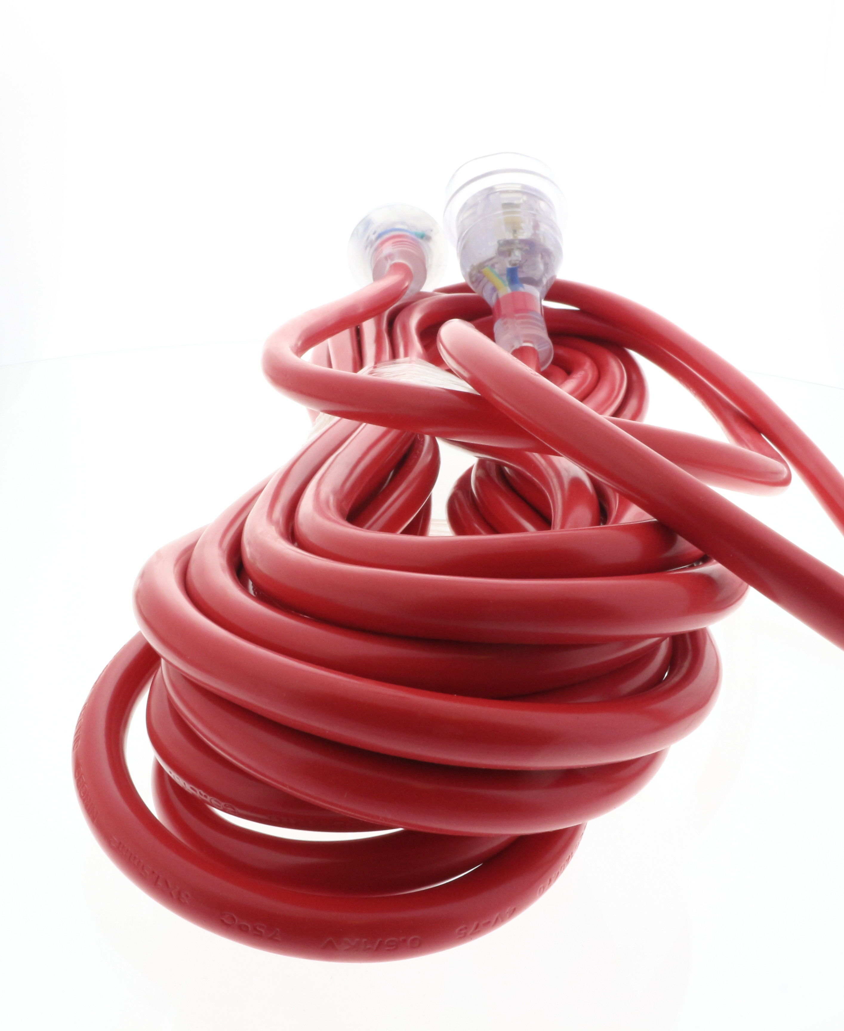 EXTENSION LEAD 10MTR 10A X/H/DUTY RED