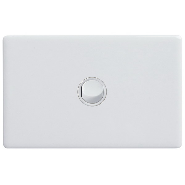 EXCEL E-DED 16A 1G SWITCH HORIZONTAL WHT