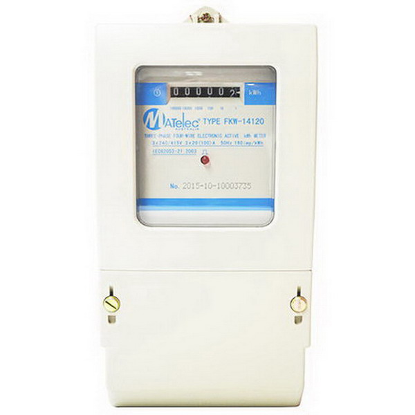 KWH METER SURFACE MTD 30-100A 3PH DIRECT