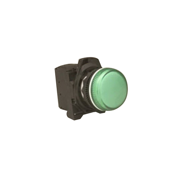 PILOT LIGHT COMP PLAS GREEN LED 24VAC/DC