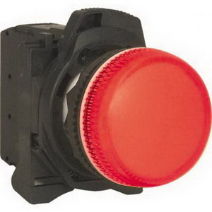 PILOT LIGHT COMP PLAS RED LED 24VAC/DC